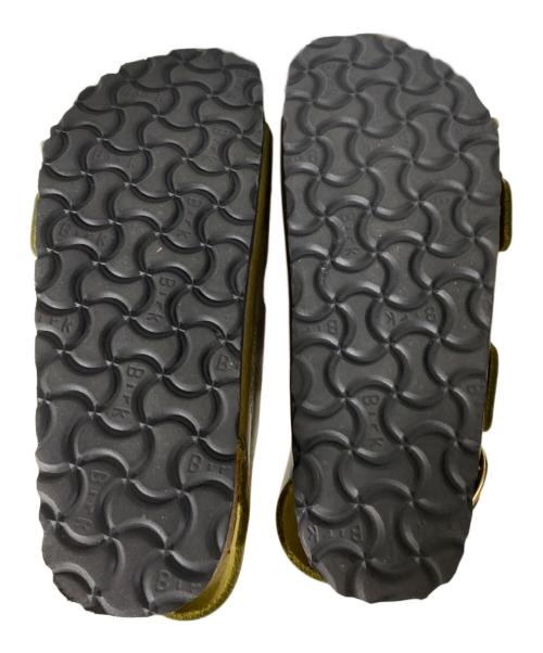 BIRKENSTOCK（ビルケンシュトック）BIRKENSTOCK (ビルケンシュトック) MILANO BIG BUCKLE サンダル オリーブ サイズ:35の古着・服飾アイテム