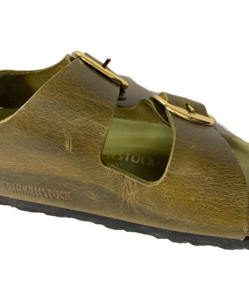 BIRKENSTOCK（ビルケンシュトック）BIRKENSTOCK (ビルケンシュトック) MILANO BIG BUCKLE サンダル オリーブ サイズ:35の古着・服飾アイテム