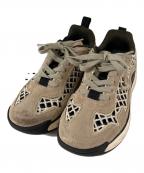 CHANELシャネル）の古着「スエード×メッシュ ローカットスニーカー」｜ベージュ