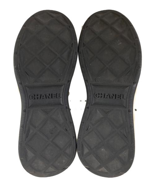 CHANEL（シャネル）CHANEL (シャネル) スエード×メッシュ ローカットスニーカー ベージュ サイズ:36の古着・服飾アイテム