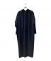 ENFOLD (エンフォルド) ダブルサテンタックワンピース ネイビー サイズ:36：11000円