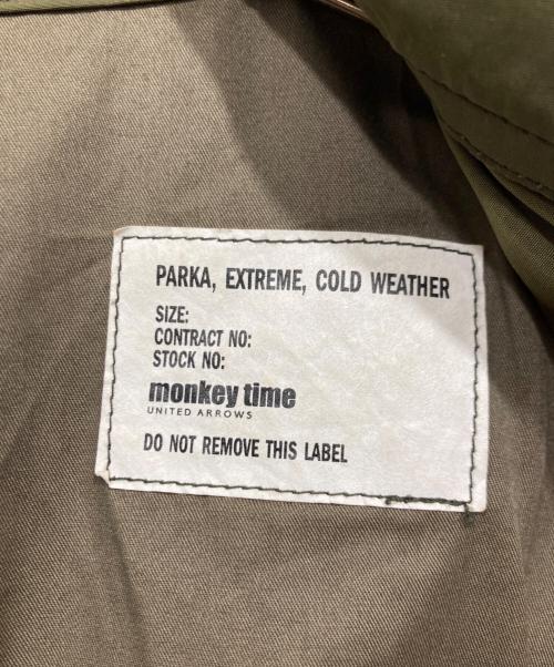 MONKEY TIME（モンキータイム）MONKEY TIME (モンキータイム) モッズコート オリーブ サイズ:Mの古着・服飾アイテム