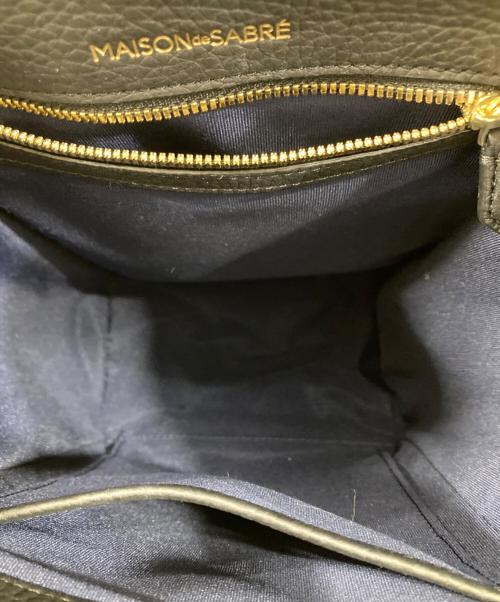 MAISON de SABRE（メゾン ド サブレ）MAISON DE SABRE (メゾン ド サブレ) リュック ブラックの古着・服飾アイテム