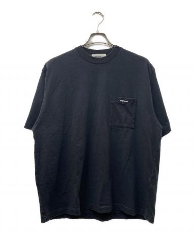 中古・古着通販】everyone (エブリワン) ポケットTシャツ ブラック