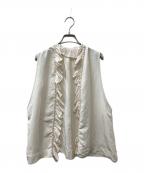 journal standard luxeジャーナルスタンダード ラックス）の古着「25SS ヴィンテージローン フリルジレ」｜アイボリー