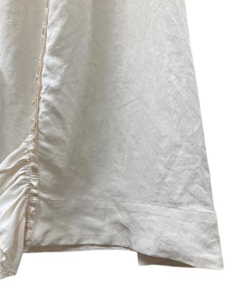 journal standard luxe（ジャーナルスタンダード ラックス）JOURNAL STANDARD LUXE (ジャーナルスタンダード ラックス) 25SS ヴィンテージローン フリルジレ アイボリー サイズ:SIZE Freeの古着・服飾アイテム