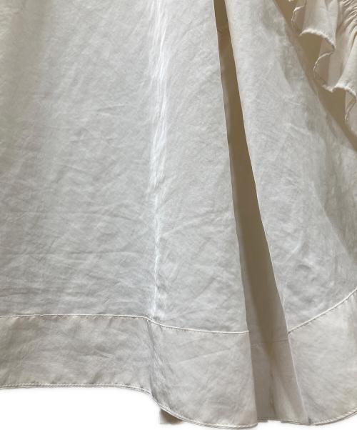 journal standard luxe（ジャーナルスタンダード ラックス）JOURNAL STANDARD LUXE (ジャーナルスタンダード ラックス) 25SS ヴィンテージローン フリルジレ アイボリー サイズ:SIZE Freeの古着・服飾アイテム