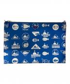 PRADAプラダ）の古着「SAFFIANO WHALE MAREA サフィアーノ クラッチバッグ」｜ブルー