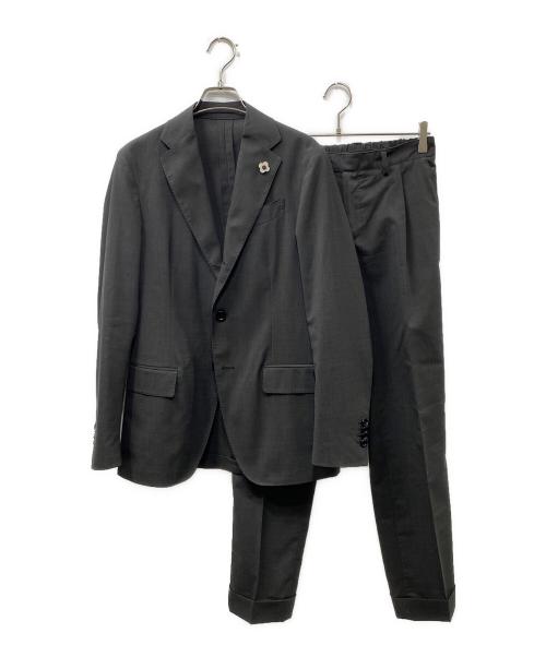 LARDINI（ラルディーニ）LARDINI (ラルディーニ) サマーウール セットアップスーツ グレー サイズ:44の古着・服飾アイテム