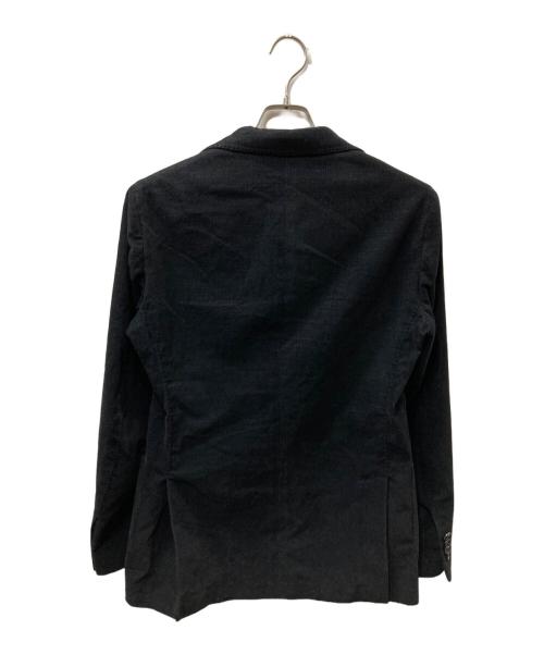 LARDINI（ラルディーニ）LARDINI (ラルディーニ) コーデュロイセットアップスーツ ブラック サイズ:SIZE 44の古着・服飾アイテム