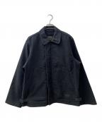 WACKO MARIAワコマリア）の古着「A-2デッキジャケット」｜ブラック×ホワイト