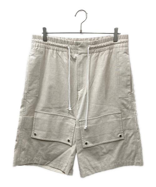 OAMC（オーエーエムシー）OAMC (オーエーエムシー) 24SS Sport pants ZEUS SHORT ハーフパンツ ベージュ サイズ:L 未使用品の古着・服飾アイテム