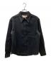 MARNI（マルニ）の古着「SOFT COTTON DENIM SHIRTS ロゴ刺繍デニムシャツ」｜ブラック