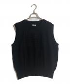 ALLEGEアレッジ）の古着「ニット」｜ブラック