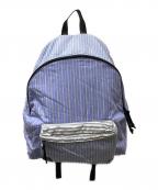 KHOKIコッキ）の古着「LONDON STRIPE BACK PACK バックパック」｜ブルー