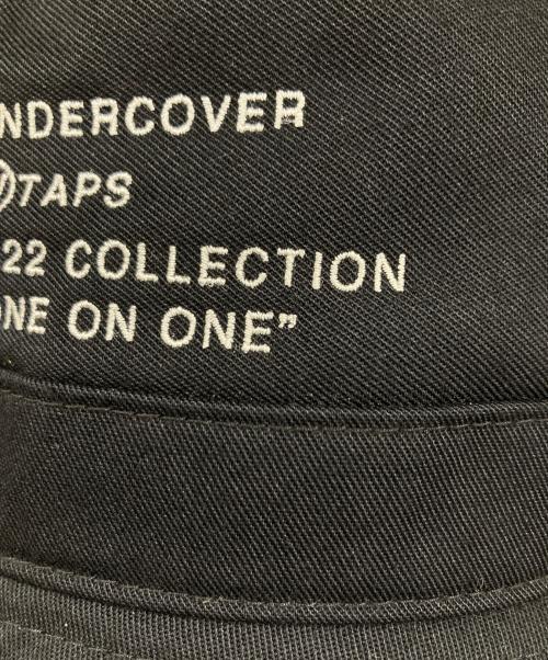 UNDERCOVER（アンダーカバー）UNDERCOVER (アンダーカバー) WTAPS (ダブルタップス) 別注 Bucket Hat バケットハット ブラックの古着・服飾アイテム