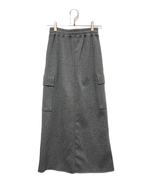 EVERYDAY I LIKE.（エヴリデイ アイ ライク）EVERYDAY I LIKE. (エヴリデイ アイ ライク) Warm Sweat Cargo Skirt グレー サイズ:34の古着・服飾アイテム