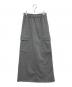 EVERYDAY I LIKE.（エヴリデイ アイ ライク）の古着「Warm Sweat Cargo Skirt」｜グレー