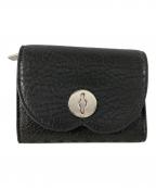 BURBERRYバーバリー）の古着「チェス コンパクトウォレット」｜ブラック