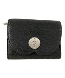 BURBERRY（バーバリー）の古着「チェス コンパクトウォレット」｜ブラック