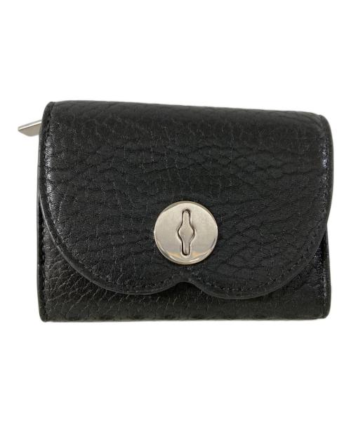 BURBERRY（バーバリー）BURBERRY (バーバリー) チェス コンパクトウォレット ブラック サイズ:OneSizeの古着・服飾アイテム