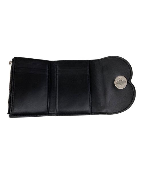 BURBERRY（バーバリー）BURBERRY (バーバリー) チェス コンパクトウォレット ブラック サイズ:OneSizeの古着・服飾アイテム