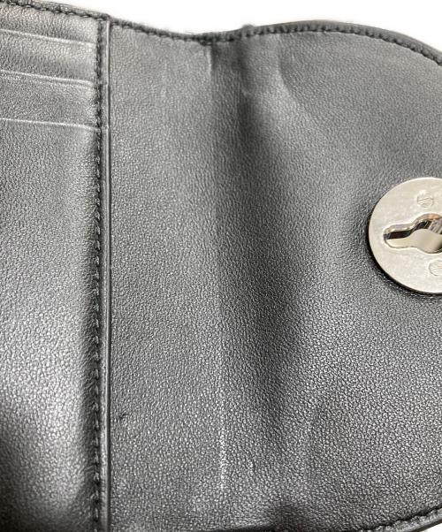 BURBERRY（バーバリー）BURBERRY (バーバリー) チェス コンパクトウォレット ブラック サイズ:OneSizeの古着・服飾アイテム