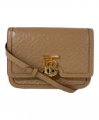 BURBERRYバーバリー）の古着「TB ショルダーバッグ」｜ベージュ