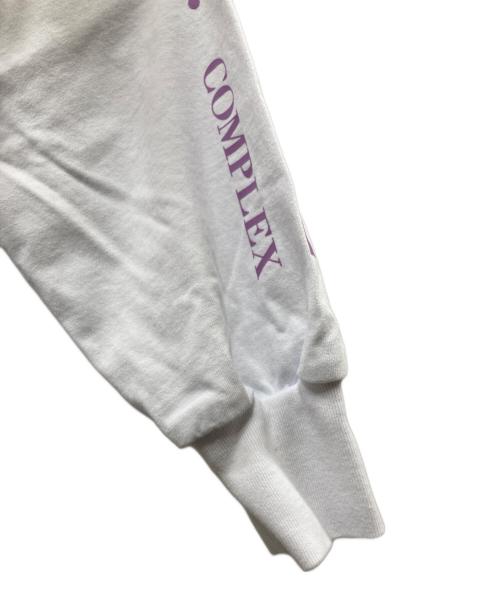 WHOOSIS（フーシス）WHOOSIS (フーシス) GHOST IN THE SHELL (ゴーストインザシェル) 長袖Tシャツ ホワイト サイズ:Sの古着・服飾アイテム