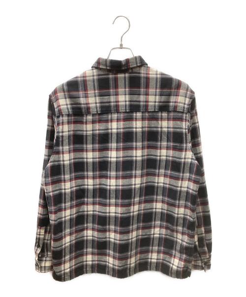 KITH（キス）KITH (キス) Ludlow Button Down Shirt チェックシャツ ブラック×レッド サイズ:Mの古着・服飾アイテム