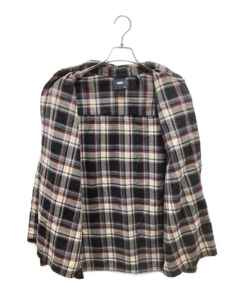 KITH（キス）KITH (キス) Ludlow Button Down Shirt チェックシャツ ブラック×レッド サイズ:Mの古着・服飾アイテム