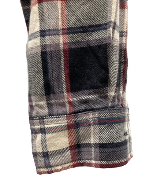 KITH（キス）KITH (キス) Ludlow Button Down Shirt チェックシャツ ブラック×レッド サイズ:Mの古着・服飾アイテム