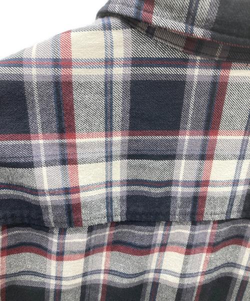KITH（キス）KITH (キス) Ludlow Button Down Shirt チェックシャツ ブラック×レッド サイズ:Mの古着・服飾アイテム