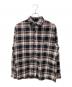 KITH（キス）の古着「Ludlow Button Down Shirt チェックシャツ」｜ブラック×レッド