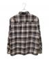 KITH (キス) Ludlow Button Down Shirt チェックシャツ ブラック×レッド サイズ:M：8000円