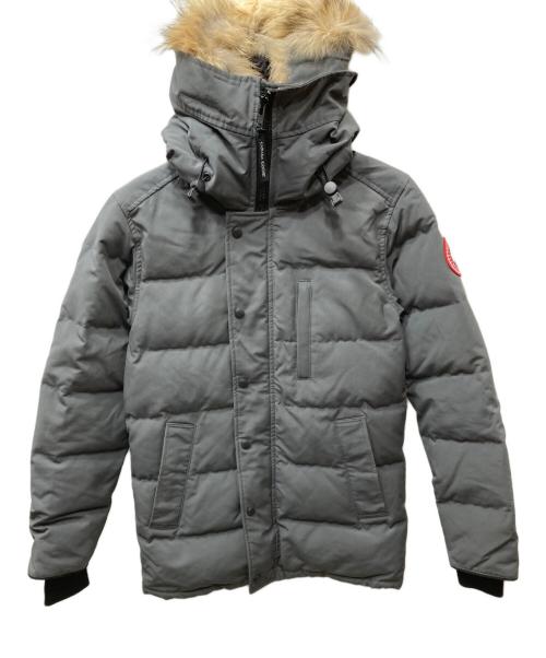 CANADA GOOSE（カナダグース）CANADA GOOSE (カナダグース) Carson Parka カーソンパーカ ダウンジャケット グレー サイズ:Sの古着・服飾アイテム