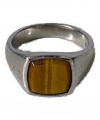 TOM WOODトムウッド）の古着「Key Ring Tiger Eye」｜シルバー