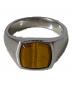 TOM WOOD（トムウッド）の古着「Key Ring Tiger Eye」｜シルバー