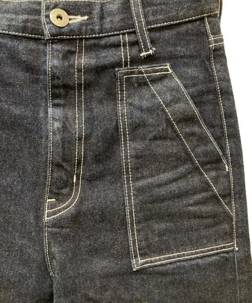 UN3D.（アンスリード）UN3D. (アンスリード) ワイドデニムパンツ インディゴ サイズ:38の古着・服飾アイテム