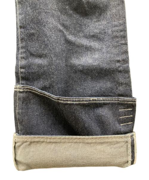 UN3D.（アンスリード）UN3D. (アンスリード) ワイドデニムパンツ インディゴ サイズ:38の古着・服飾アイテム