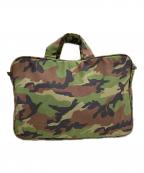COMME des GARCONS HOMME DEUXコムデギャルソン オム ドゥ）の古着「カモ柄ブリーフケース」｜マルチカラー