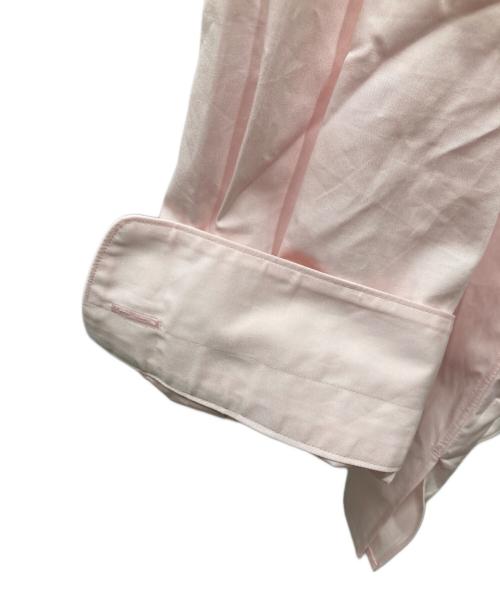 H BEAUTY&YOUTH（エイチ ビューティー&ユース）H BEAUTY&YOUTH (エイチ ビューティー&ユース) 120/2 プランプ ワンピース カラー シャツ ピンク サイズ:Mの古着・服飾アイテム