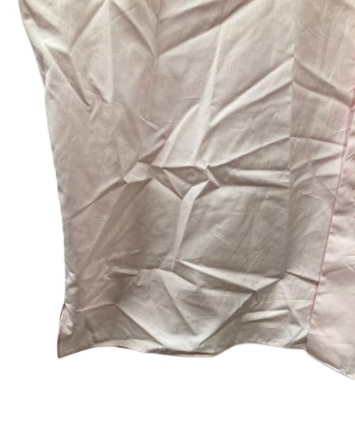 H BEAUTY&YOUTH（エイチ ビューティー&ユース）H BEAUTY&YOUTH (エイチ ビューティー&ユース) 120/2 プランプ ワンピース カラー シャツ ピンク サイズ:Mの古着・服飾アイテム