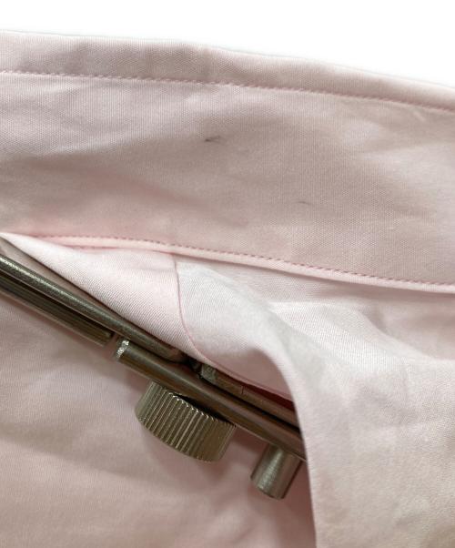 H BEAUTY&YOUTH（エイチ ビューティー&ユース）H BEAUTY&YOUTH (エイチ ビューティー&ユース) 120/2 プランプ ワンピース カラー シャツ ピンク サイズ:Mの古着・服飾アイテム