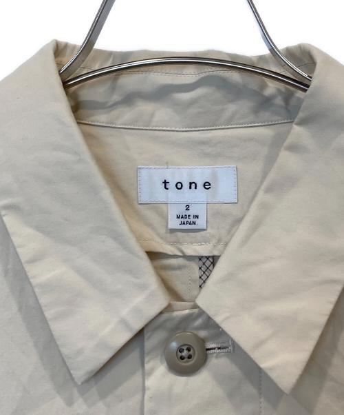 TONE（トーン）TONE (トーン) コットンジャケット　TO-SS20-JO1 ベージュ サイズ:2の古着・服飾アイテム