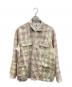 J.CREW（ジェイクルー）の古着「LS PAJAMA SHIRT　コットンパジャマシャツ」｜ベージュ