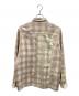 J.CREW (ジェイクルー) UNION (ユニオン) LS PAJAMA SHIRT　コットンパジャマシャツ ベージュ サイズ:M：7000円