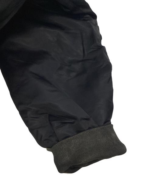 AUBURN SPORTSWEAR（アーバンスポーツウェア）AUBURN SPORTSWEAR (アーバンスポーツウェア) 刺繍スタジャン ブラック サイズ:Lの古着・服飾アイテム