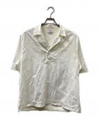 CMMN SWDNコモンスウェーデン）の古着「クラッシュスキッパーシャツ」｜アイボリー