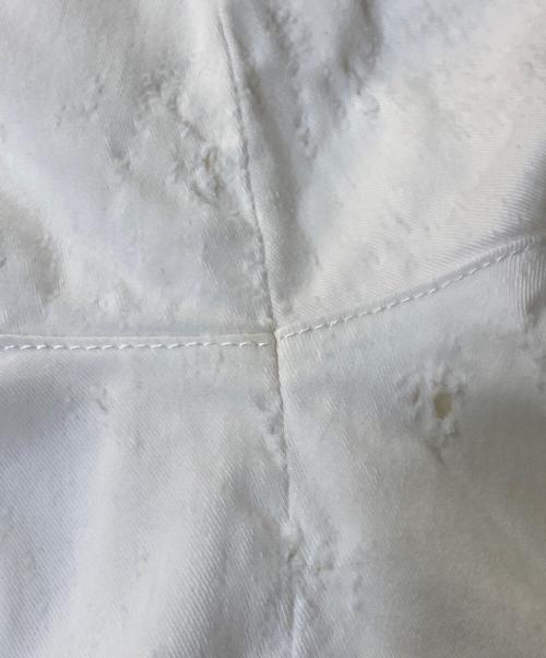 CMMN SWDN（コモンスウェーデン）CMMN SWDN (コモンスウェーデン) クラッシュスキッパーシャツ アイボリー サイズ:48の古着・服飾アイテム